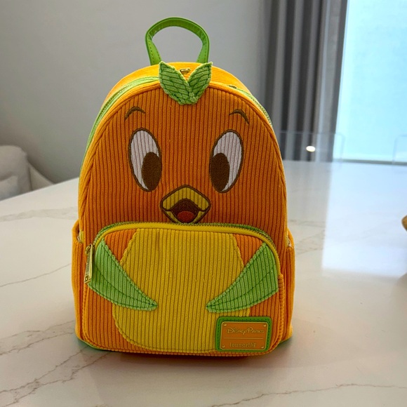 Orange Bird Loungefly Mini Backpack - Picture 1 of 3